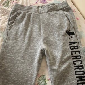 great abercrombie and fitch sweatpants!